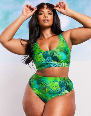 asos curve bathing suit