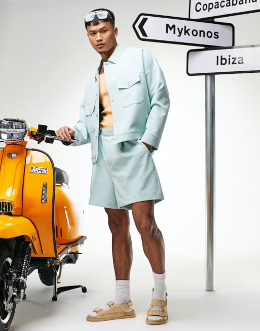 ASOS DESIGN - Ensemble ajusté - Vert sauge