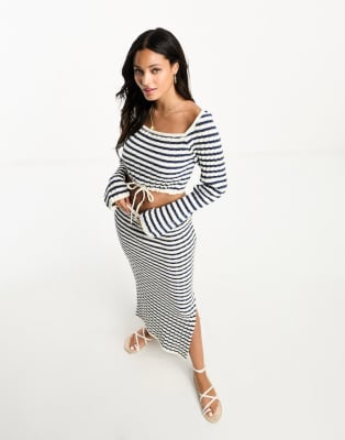 Robe Fourreau Ann Taylor En Maille Rayée - Taille 6, Neuve Avec étiquettes, Parfaite Pour Le Bureau