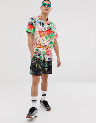 ASOS DESIGN - Ensemble imprimé gribouillis