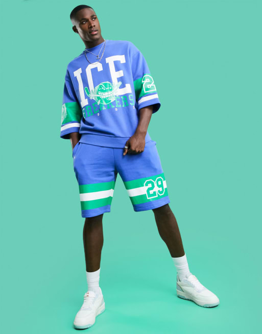 ASOS DESIGN - Ensemble oversize à imprimé sportif imposant