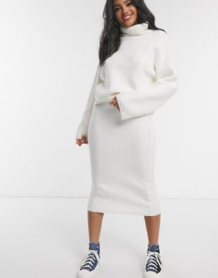 asos sweater skirt set