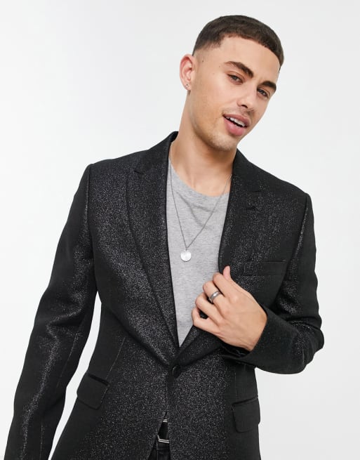 Asos hot sale black suit