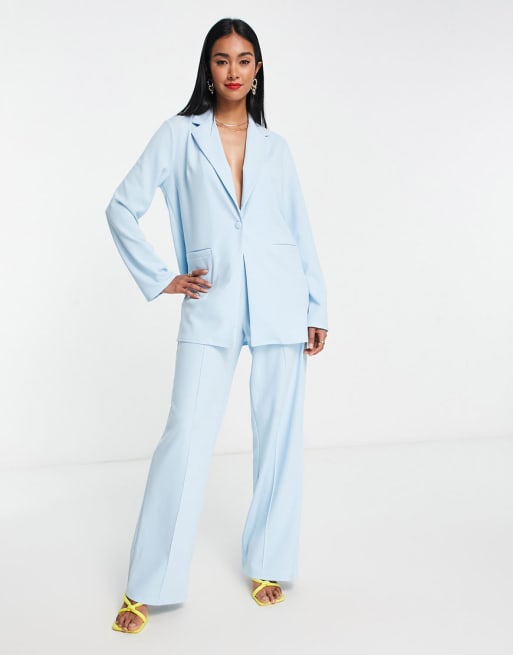 Pale blue trouser clearance suit