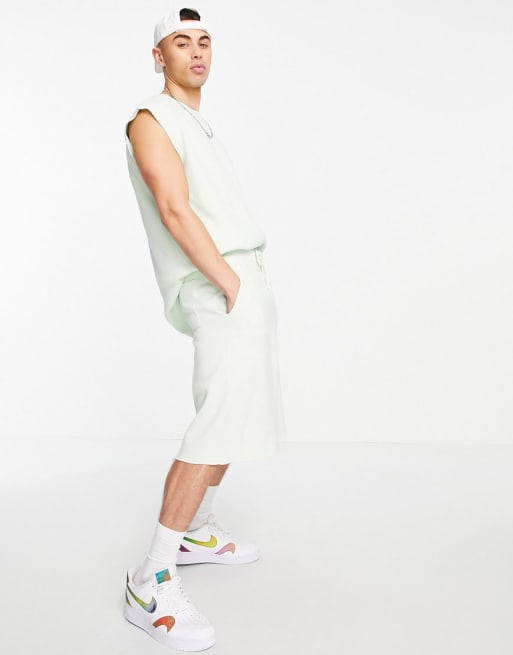 ASOS DESIGN milano knit set in mint | ASOS