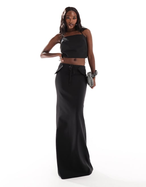 Maxi skirt 2025 with halter top