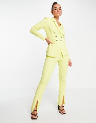 black pants suit for ladies