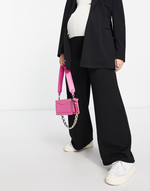 Asos Design Mix And Match Maternity Jersey Suit In Black Asos