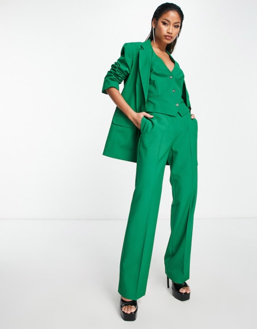 ASOS DESIGN mix & match suit in green | ASOS