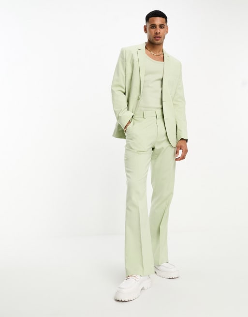 DESIGN mix & match suit in pale ASOS