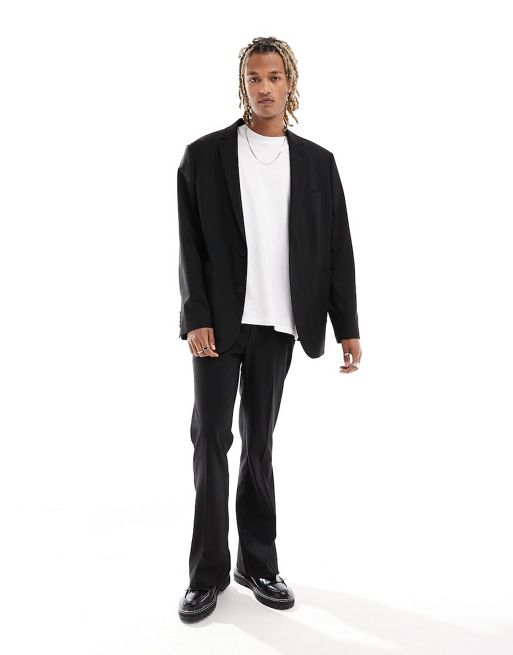 FhyzicsShops DESIGN oversized suit in black
