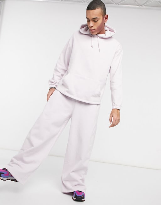ASOS DESIGN oversized tracksuit set in lilac | ASOS