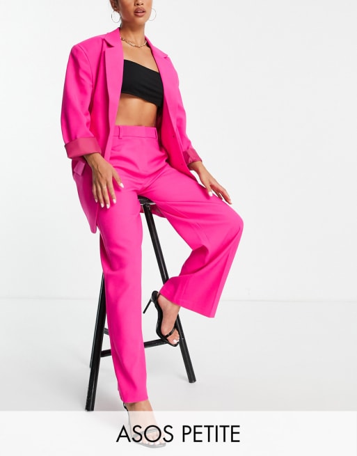 ASOS DESIGN Petite extreme man suit in fluro pink ASOS