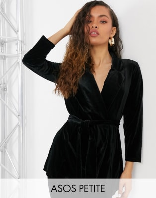 asos red suit womens