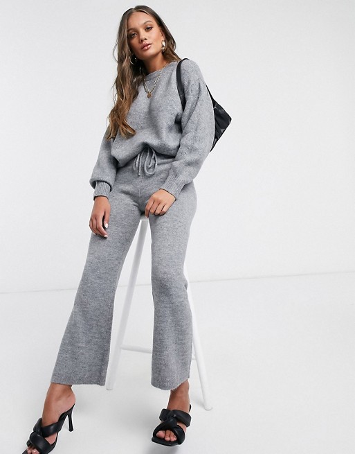 ASOS DESIGN Petite knitted jumper and trouser co-ord