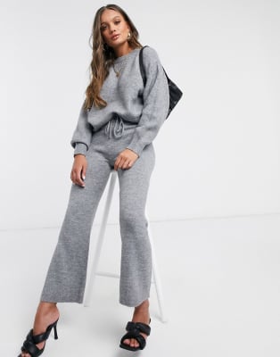 ASOS DESIGN Petite knitted sweater and pants two-piece | ASOS