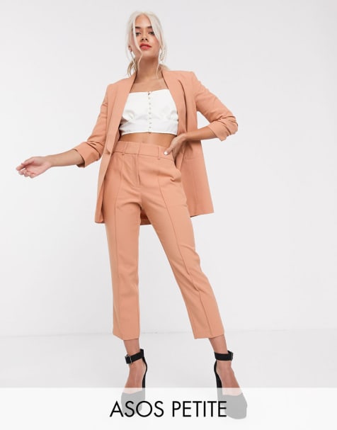 ASOS DESIGN Petite – Mix & Match – Anzug in Blush