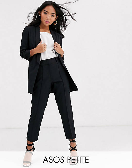 ASOS DESIGN Petite mix & match suit in black