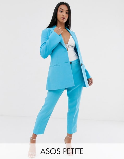 ASOS DESIGN Petite – Pop – Anzug in leuchtendem Blau