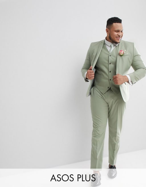 Asos hot sale plus suits