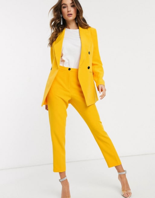 Yellow deals suit women's