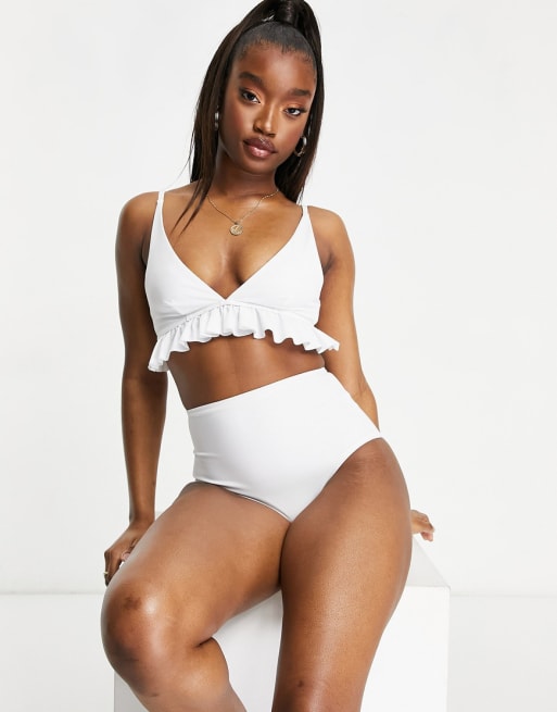 Asos store ruffle bikini