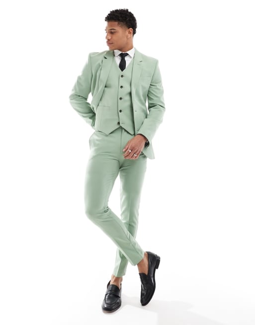 Asos Design Sage Super Skinny Suit Asos