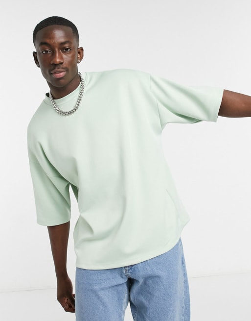 ASOS DESIGN – Set aus Neopren-Stoff in Grün