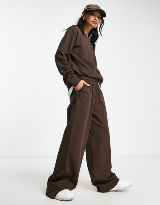ASOS DESIGN – Set in Schokobraun