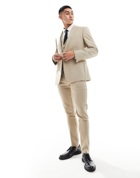 Black sports coat with khaki online pants