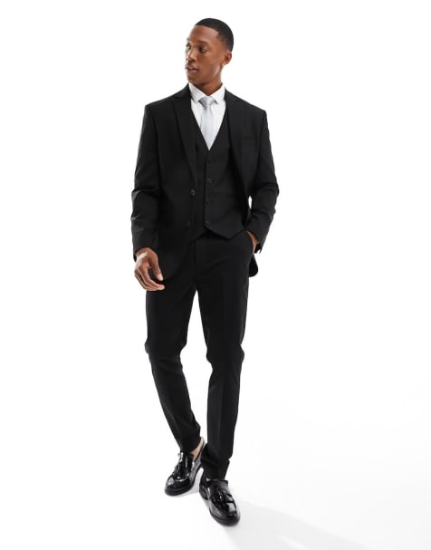 ASOS DESIGN skinny suit in black - view 1