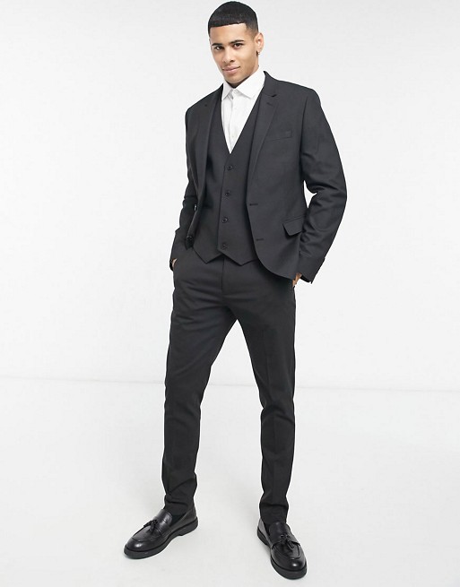 ASOS DESIGN  skinny suit in black