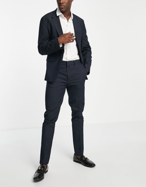 Navy suit jacket with hotsell grey pants