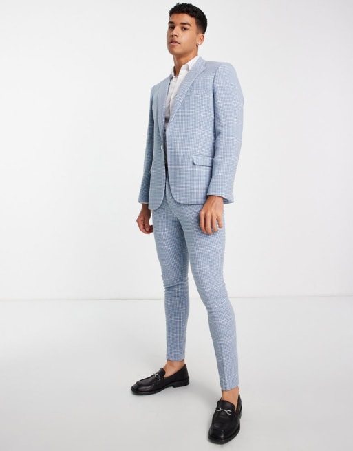 designer blue suits for men