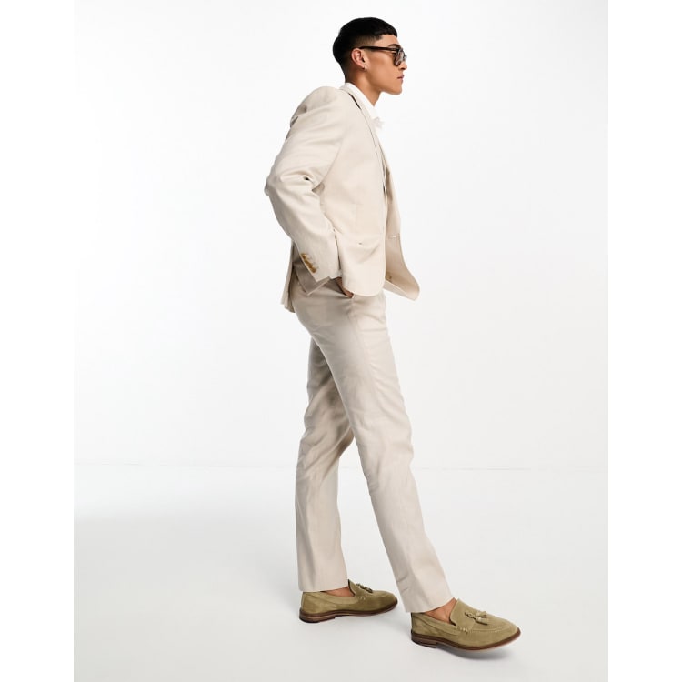Asos mens linen suit shop