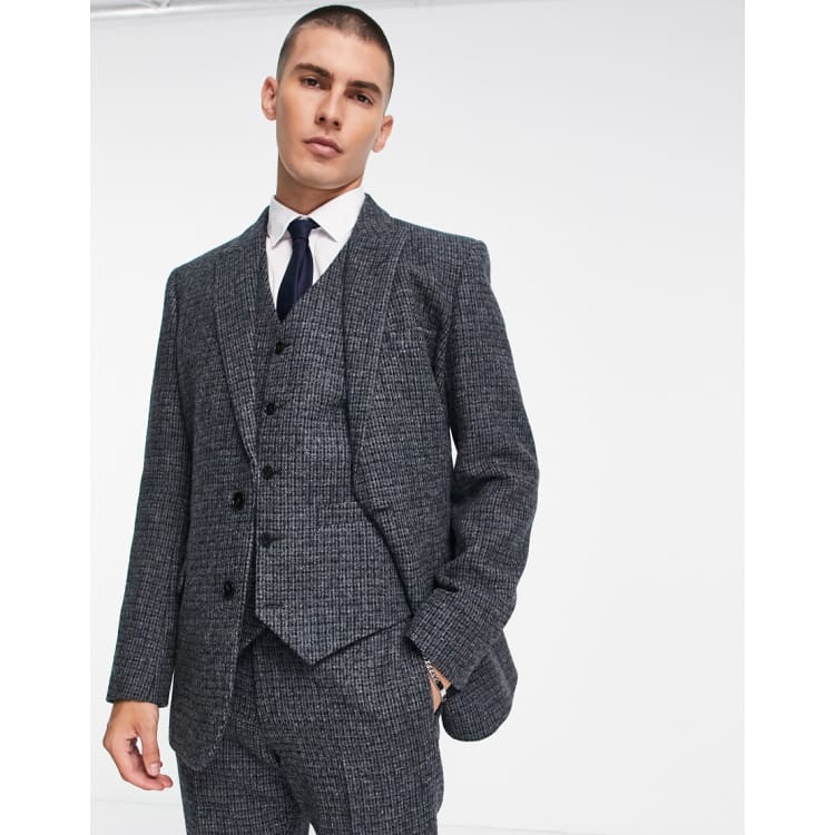 Asos tweed blazer sale