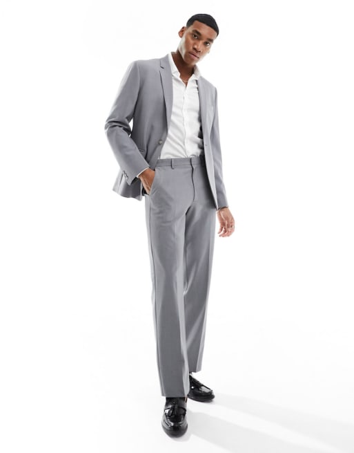 Asos light hot sale grey suit