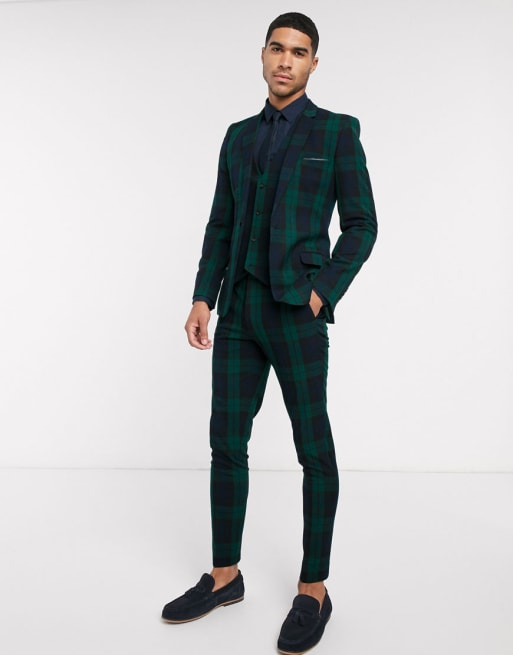 Festive Huddersfield Tartan Dinner Jacket