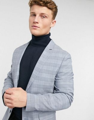 polo under suit jacket
