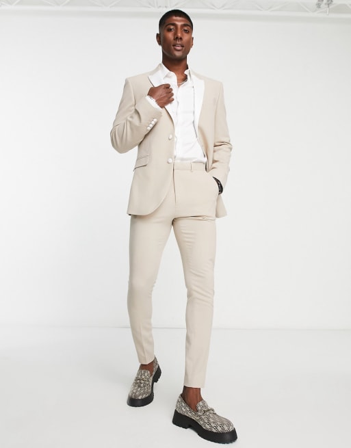 Skinny 2025 tuxedo suit