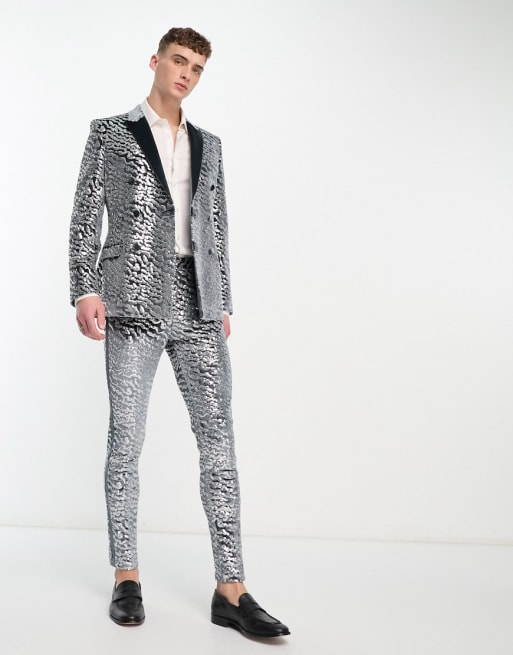 Asos sequin clearance suit