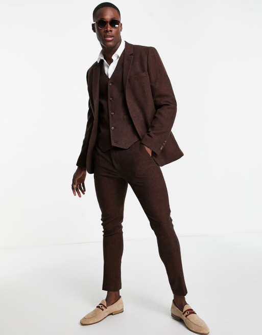 Asos clearance tweed suit