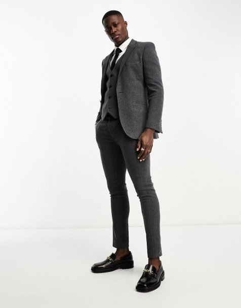 Asos mens sale grey suits