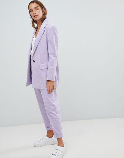 Ensemble tailleur lilas new arrivals