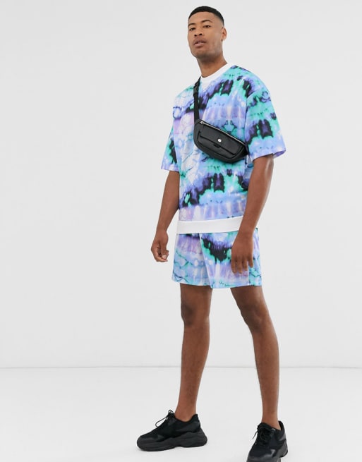 ASOS DESIGN TALL - Ensemble effet tie-dye