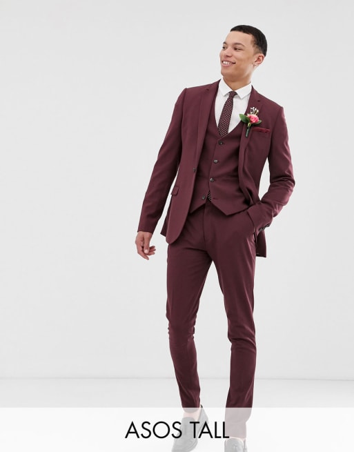 asos tall suit