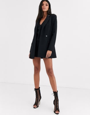 ASOS DESIGN Tall wrap tux belted suit | ASOS