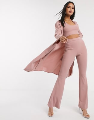 blush suit women