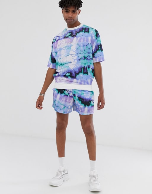 ASOS DESIGN two-piece in tie dye