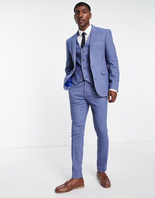 Light blue 2025 suit asos